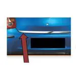 Ateen Trunk Garnish/Dicky Patti/Dicky Garnish Compatible For Hyundai EON - Image 2