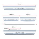 Ateen Car Door Foot Step Led Sill Plate Compatible for Hyundai i-10 Grand Nios (Set of 4PCS, Blue) - Image 3