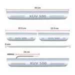 Ateen Car Door Foot Step Led Sill Plate Compatible for Hyundai i-10 Grand Nios (Set of 4PCS, Blue) - Image 3