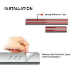 Ateen Door Sill/Foot step Stainless Steel Plates Set Of 4 For Suzuki Esteem - Image 2