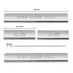 Ateen Door Sill/Foot step Stainless Steel Plates Set Of 4 For Chevrolet Enjoy - Image 2