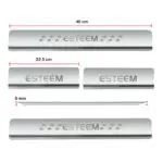 Ateen Door Sill/Foot step Stainless Steel Plates Set Of 4 For Suzuki Esteem
