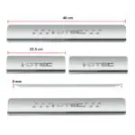 Ateen Door Sill/Foot step Stainless Steel Plates Set Of 4 For Honda City I-Dtec - Image 2