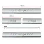 Ateen Door Sill/Foot step Stainless Steel Plates Set Of 4 For Tata Indigo - Image 2