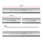 Ateen Door Sill/Foot step Stainless Steel Plates Set Of 4 For Toyota Innova - Image 2
