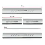Ateen Door Sill/Foot step Stainless Steel Plates Set Of 4 For Mahindra Marazzo - Image 2