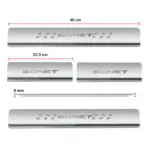 Ateen Door Sill/Foot step Stainless Steel Plates Set Of 4 For KIA Sonet - Image 2
