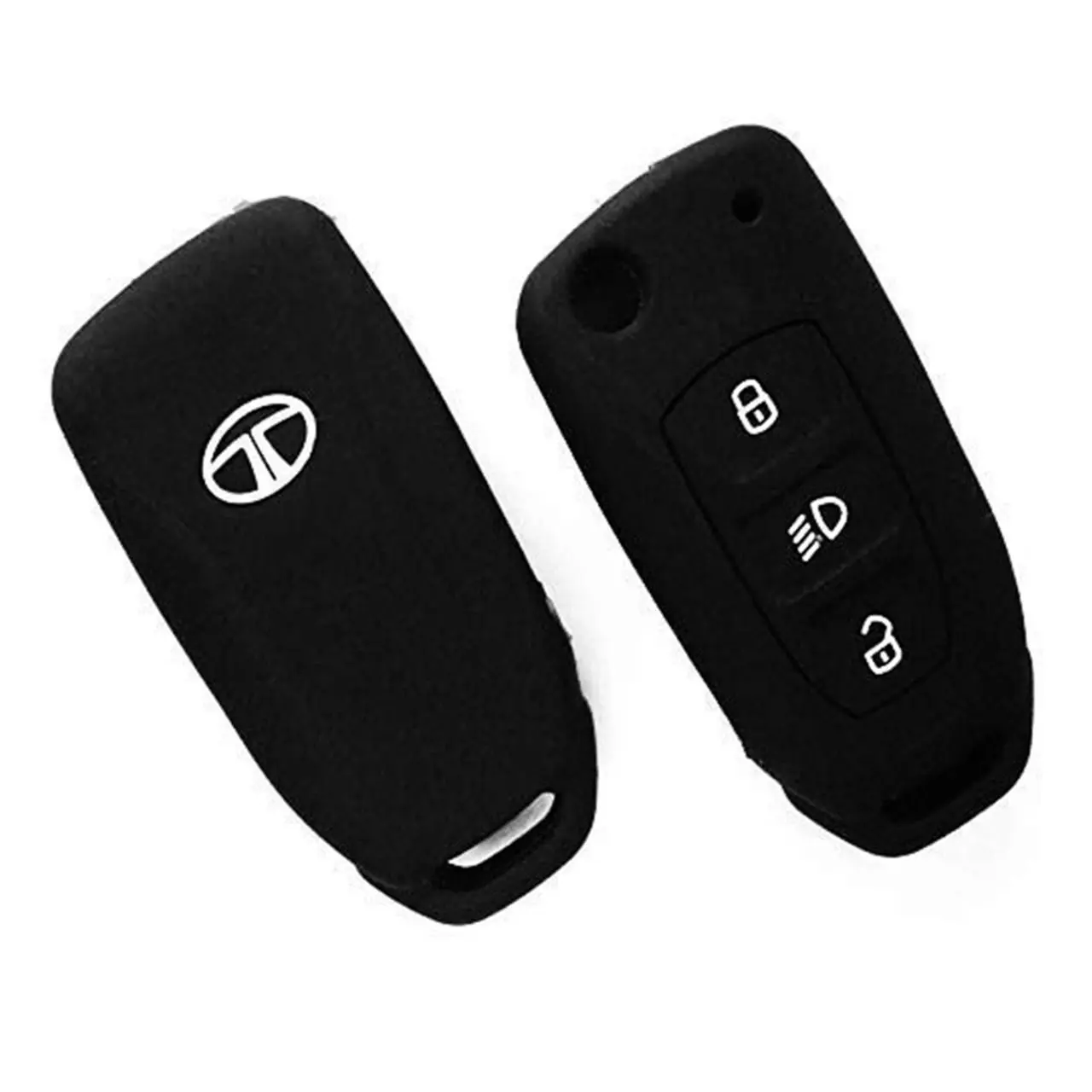 Ateen Silicon Car Key Cover For Tata All Model
