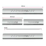 Ateen Door Sill/Foot step Stainless Steel Plates Set Of 4 For Nissan Terrano - Image 2