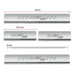 Ateen Door Sill/Foot step Stainless Steel Plates Set Of 4 For Mahindra XUV 300 - Image 2