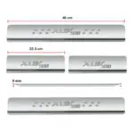 Ateen Door Sill/Foot step Stainless Steel Plates Set Of 4 For Mahindra XUV500 - Image 2