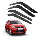 Ateen Non Breakable Car Door Visor/Side Window Wind Deflectors/Rain Guard For Suzuki Alto-k10