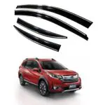 Ateen Non Breakable Car Door Visor/Side Window Wind Deflectors/Rain Guard For Honda BRV