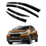 Ateen Non Breakable Car Door Visor/Side Window Wind Deflectors/Rain Guard For Honda WR-V