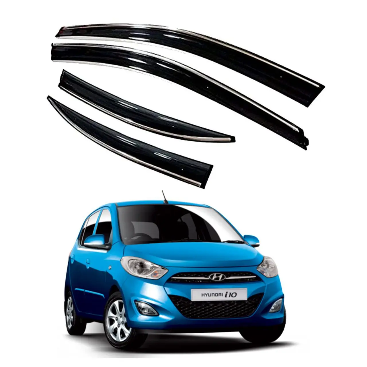 Hyundai i10 outlet wind deflectors