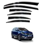 Ateen Non Breakable Car Door Visor/Side Window Wind Deflectors/Rain Guard For Tata Hexa