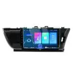 Ateen 10" inch Nano Tempered Glass /Touch Screen Navigation Car Transparent Display /Screen Protector Display Monitor Glass for Toyota Altis  Double DIN Car Android Music System