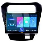 Ateen 9" inch Nano Tempered Glass /Touch Screen Navigation Car Transparent Display /Screen Protector Display Monitor Glass for Suzuki Alto-800 Double DIN Car Android Music System