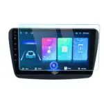 Ateen 9" inch Nano Tempered Glass /Touch Screen Navigation Car Transparent Display /Screen Protector Display Monitor Glass for Suzuki Baleno Double DIN Car Android Music System