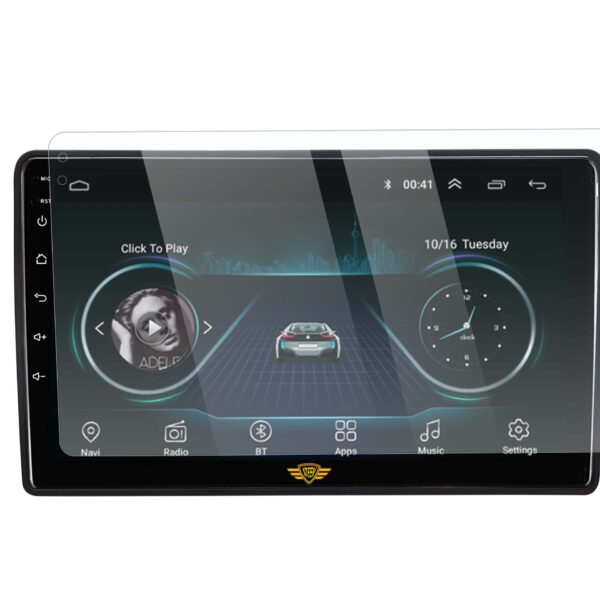 Ateen 10" inch  Screen Guard /Screen Protector Display Monitor Glass for Volkswagen Passat Double DIN Car Android Music System