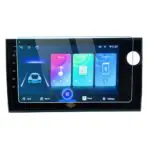 Ateen 9" inch Nano Tempered Glass /Touch Screen Navigation Car Transparent Display /Screen Protector Display Monitor Glass for Honda BRV Double DIN Car Android Music System