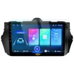 Ateen 9" inch Nano Tempered Glass /Touch Screen Navigation Car Transparent Display /Screen Protector Display Monitor Glass for Suzuki Ciaz Double DIN Car Android Music System