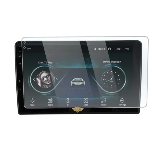Ateen 9" inch  Screen Guard /Screen Protector Display Monitor Glass for Suzuki Eeco Double DIN Car Android Music System