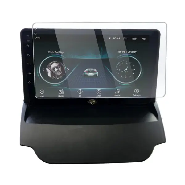 Ateen 9 inch Touch Screen Guard /Screen Protector Display Monitor Glass for Ford Fiesta/EcoSport Ambient/trend  Double DIN Car Android Music System