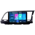 Ateen 10" inch Nano Tempered Glass /Touch Screen Navigation Car Transparent Display /Screen Protector Display Monitor Glass for Hyundai Elantra Double DIN Car Android Music System