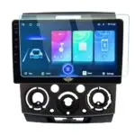 Ateen 9" inch Nano Tempered Glass /Touch Screen Navigation Car Transparent Display /Screen Protector Display Monitor Glass for Ford Endeavour  Double DIN Car Android Music System