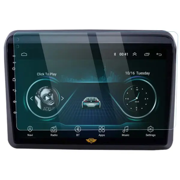 Ateen 9" inch  Screen Guard /Screen Protector Display Monitor Glass for Suzuki Ertiga Double DIN Car Android Music System