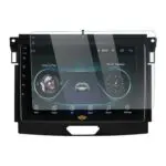 Ateen 9 inch Touch Screen Guard /Screen Protector Display Monitor Glass for Ford New Endeavour Double DIN Car Android Music System