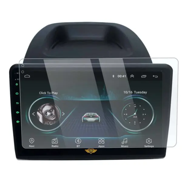 Ateen 9" inch  Screen Guard /Screen Protector Display Monitor Glass for Ford Ecosports Double DIN Car Android Music System