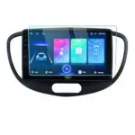 Ateen 9" inch Nano Tempered Glass /Touch Screen Navigation Car Transparent Display /Screen Protector Display Monitor Glass for Hyundai i10 Double DIN Car Android Music System