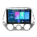 Ateen 9" inch Nano Tempered Glass /Touch Screen Navigation Car Transparent Display /Screen Protector Display Monitor Glass for Hyundai i20 Manual AC Double DIN Car Android Music System