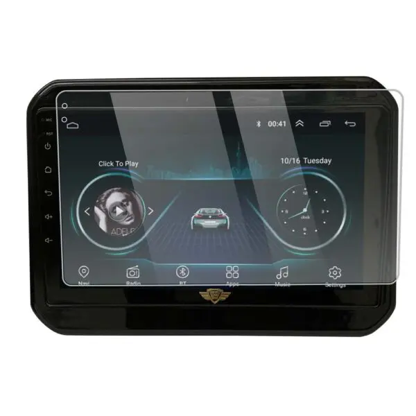 Ateen 9" inch  Screen Guard /Screen Protector Display Monitor Glass for Suzuki Ignis Double DIN Car Android Music System