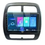 Ateen 9" inch Nano Tempered Glass /Touch Screen Navigation Car Transparent Display /Screen Protector Display Monitor Glass for Renault New Kwid  Double DIN Car Android Music System