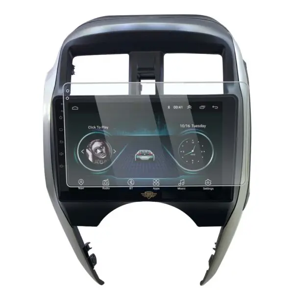 Ateen 9" inch  Screen Guard /Screen Protector Display Monitor Glass for Nissan Sunny Double DIN Car Android Music System
