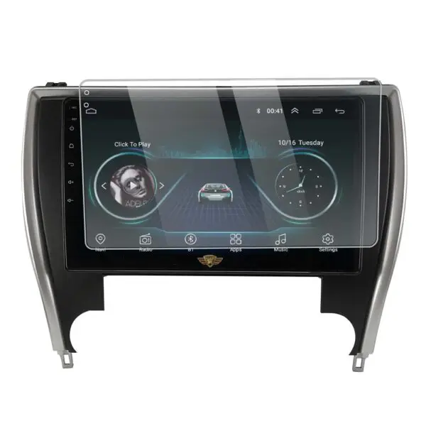 Ateen 9" inch  Screen Guard /Screen Protector Display Monitor Glass for Toyota Camry Double DIN Car Android Music System