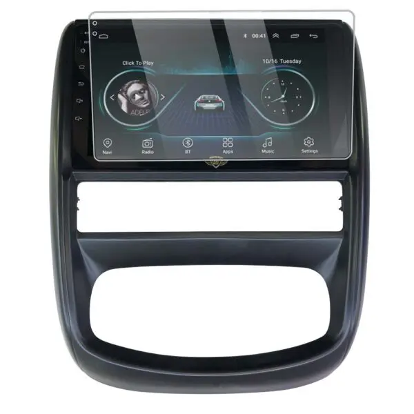 Ateen 9" inch Touch Screen Guard /Screen Protector Display Monitor Glass for Renault Old Duster Double DIN Car Android Music System