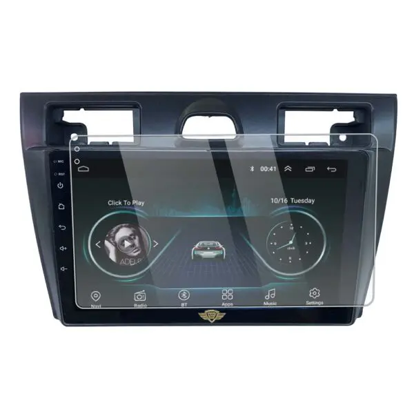 Ateen 9" inch  Screen Guard /Screen Protector Display Monitor Glass for Ford Fiesta Double DIN Car Android Music System