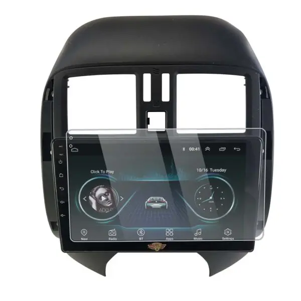 Ateen 9" inch  Screen Guard /Screen Protector Display Monitor Glass for Nissan Old Sunny Double DIN Car Android Music System