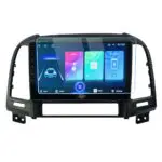 Ateen 9" inch Nano Tempered Glass /Touch Screen Navigation Car Transparent Display /Screen Protector Display Monitor Glass for Hyundai Santa Fe Double DIN Car Android Music System