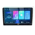 Ateen 9/10" inch Nano Tempered Glass /Touch Screen Navigation Car Transparent Display /Screen Protector Display Monitor Glass for Double DIN Car Android Music System