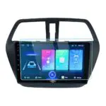 Ateen 9" inch Nano Tempered Glass /Touch Screen Navigation Car Transparent Display /Screen Protector Display Monitor Glass for Suzuki S-Cross Double DIN Car Android Music System