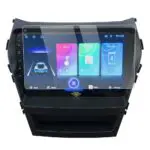 Ateen 10" inch Nano Tempered Glass /Touch Screen Navigation Car Transparent Display /Screen Protector Display Monitor Glass for Hyundai Santa Fe Double DIN Car Android Music System