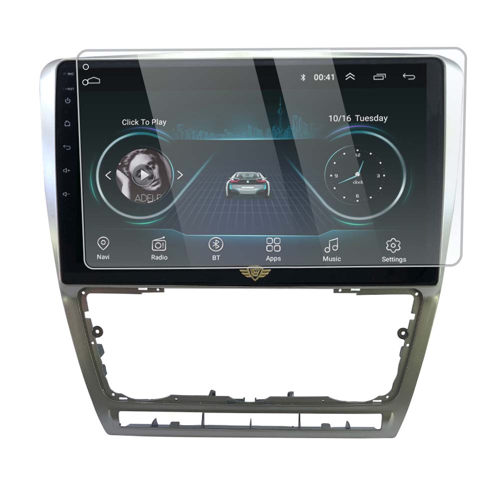 Double din deals screen protector