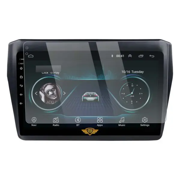 Ateen 10" inch  Screen Guard /Screen Protector Display Monitor Glass for Suzuki Swift Dzire Double DIN Car Android Music System