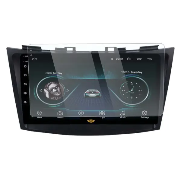 Ateen 9 inch Touch Screen Guard /Screen Protector Display Monitor Glass for Suzuki Old Ertiga Double DIN Car Android Music System