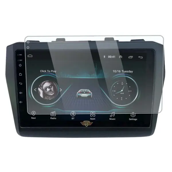 Ateen 10" inch Touch Screen Guard /Screen Protector Display Monitor Glass for Suzuki New Swift Double DIN Car Android Music System